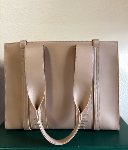 Chloe Nude Tote Bag