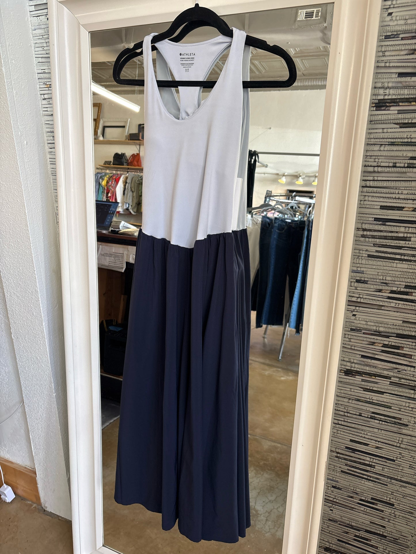 ATHLETA Size SP Blue Dress