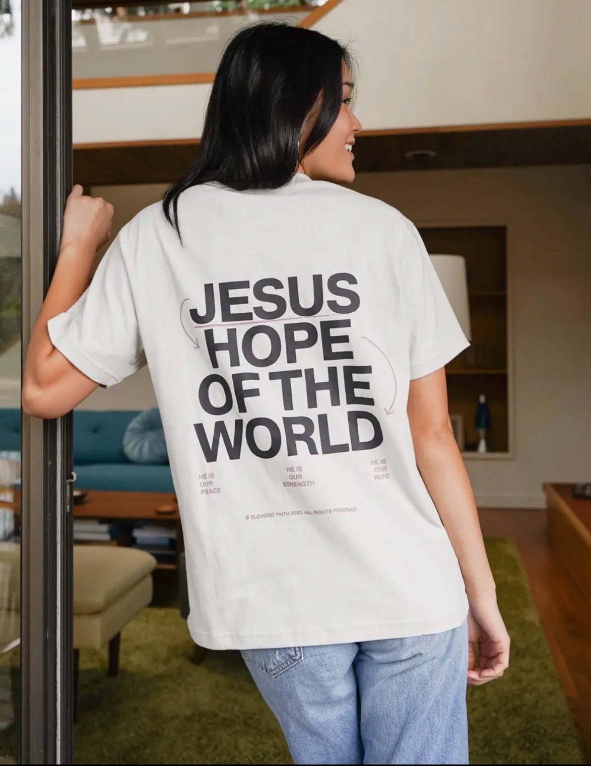 Elevated Faith Size M Tee