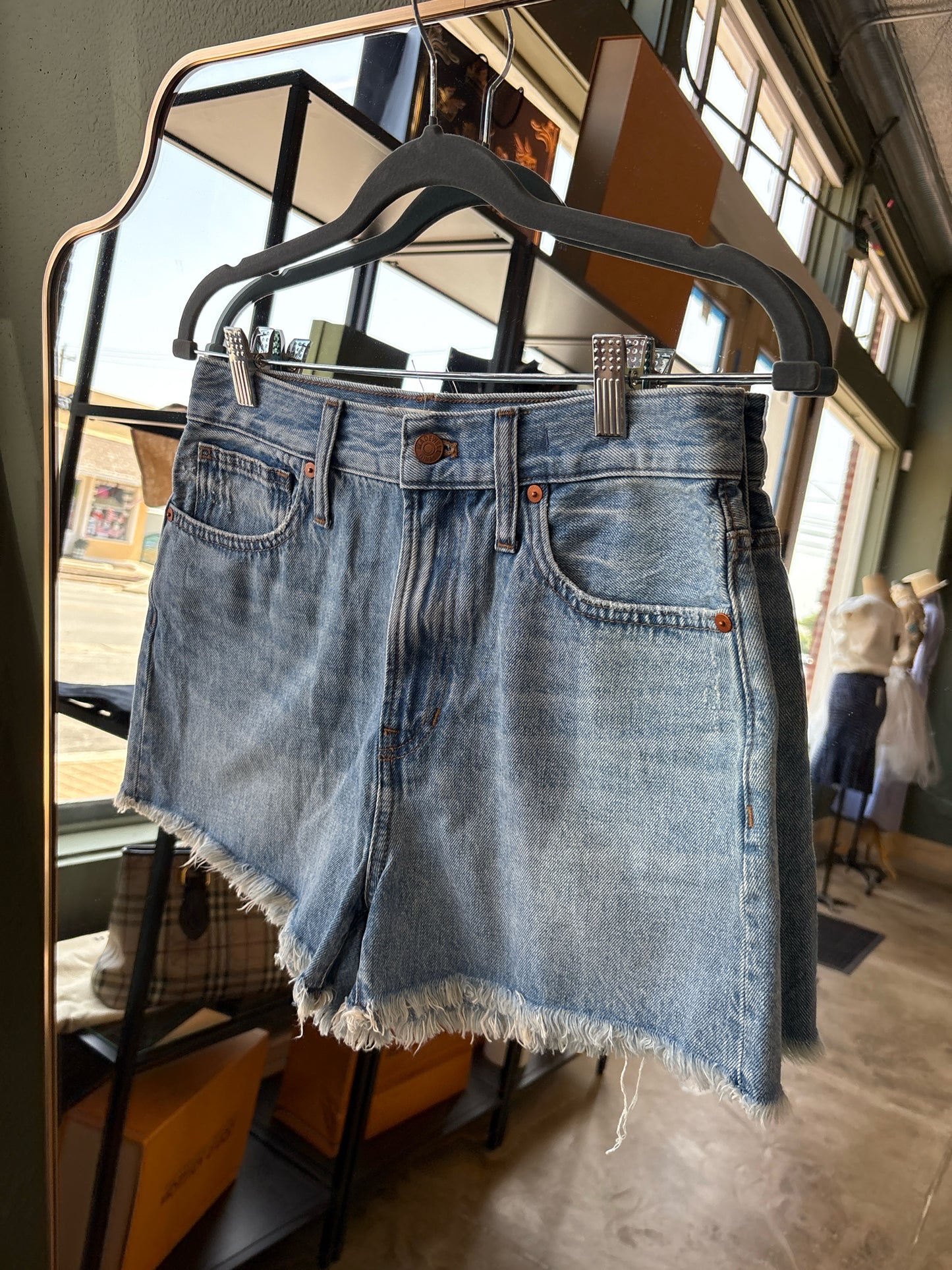 MADEWELL Size 27 Denim Shorts