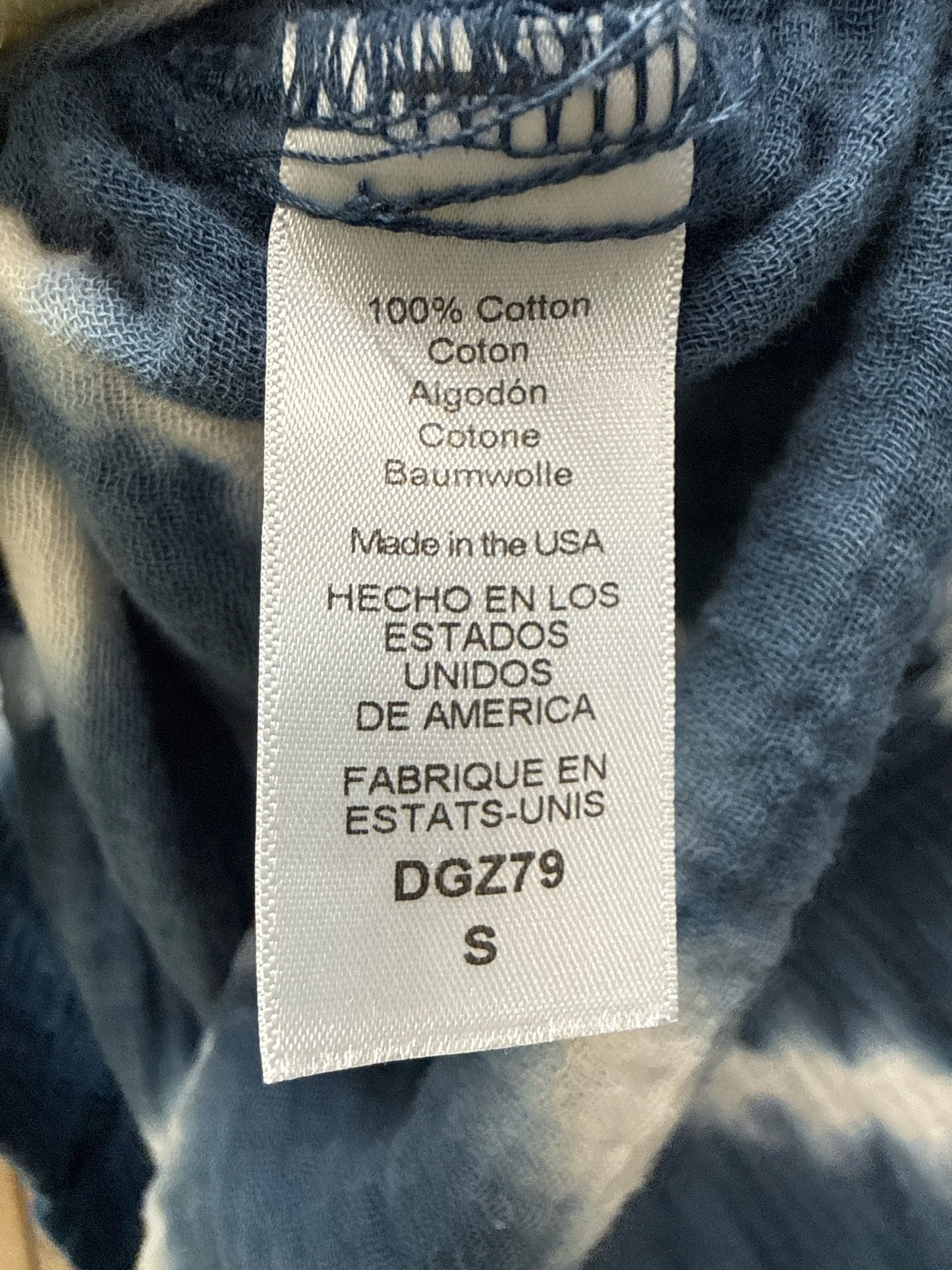 Michael Stars Size S Blue/White Top