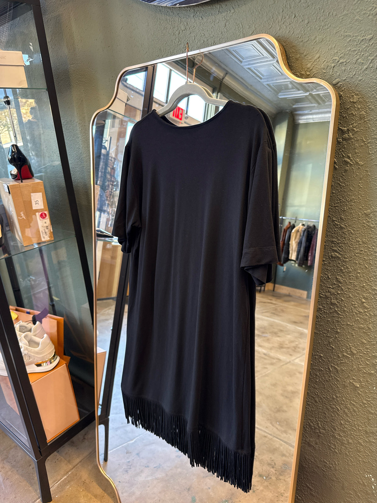 Karen Kane Size L Black Dress