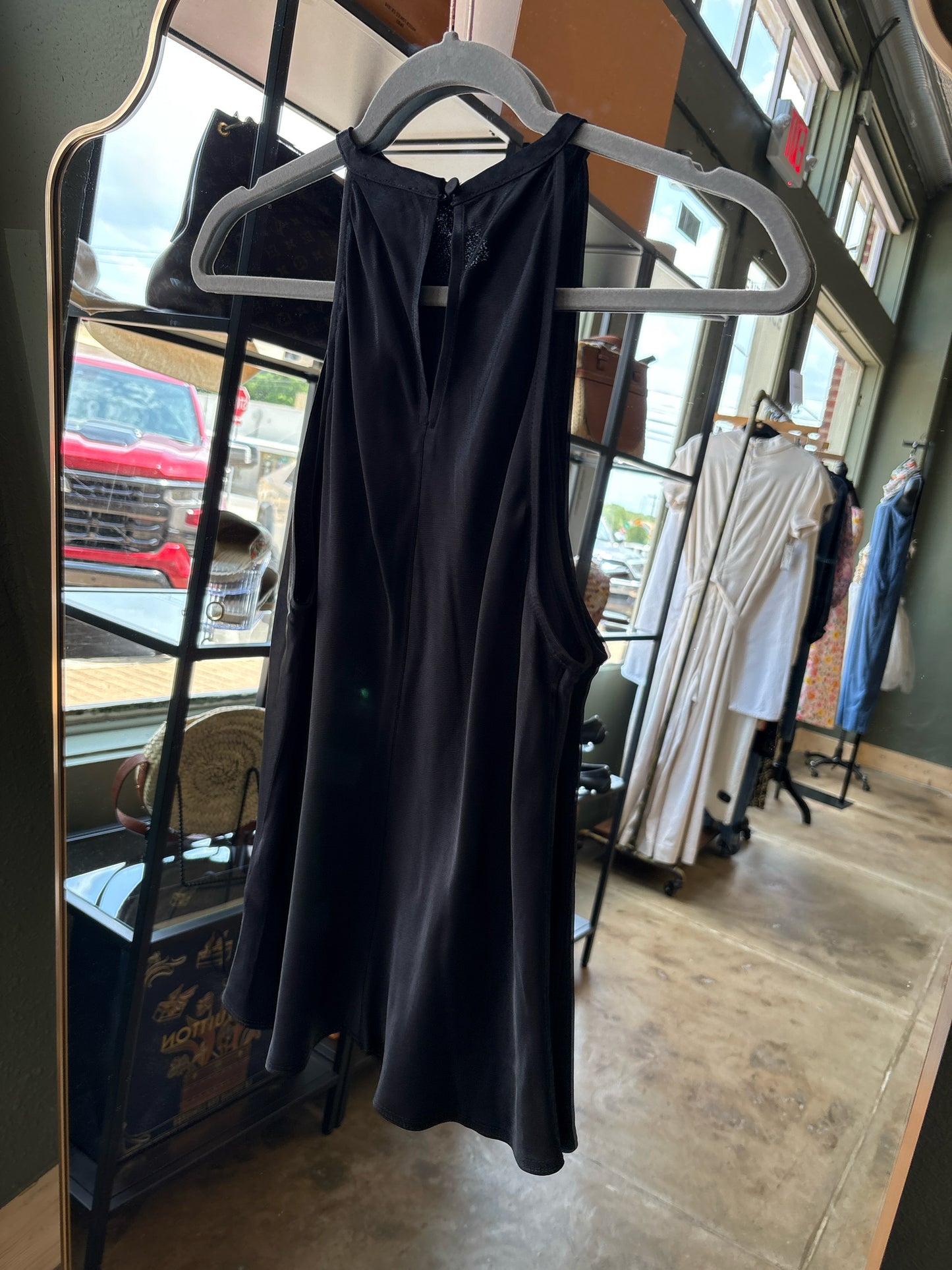 J. CREW Size S Black high neck Top