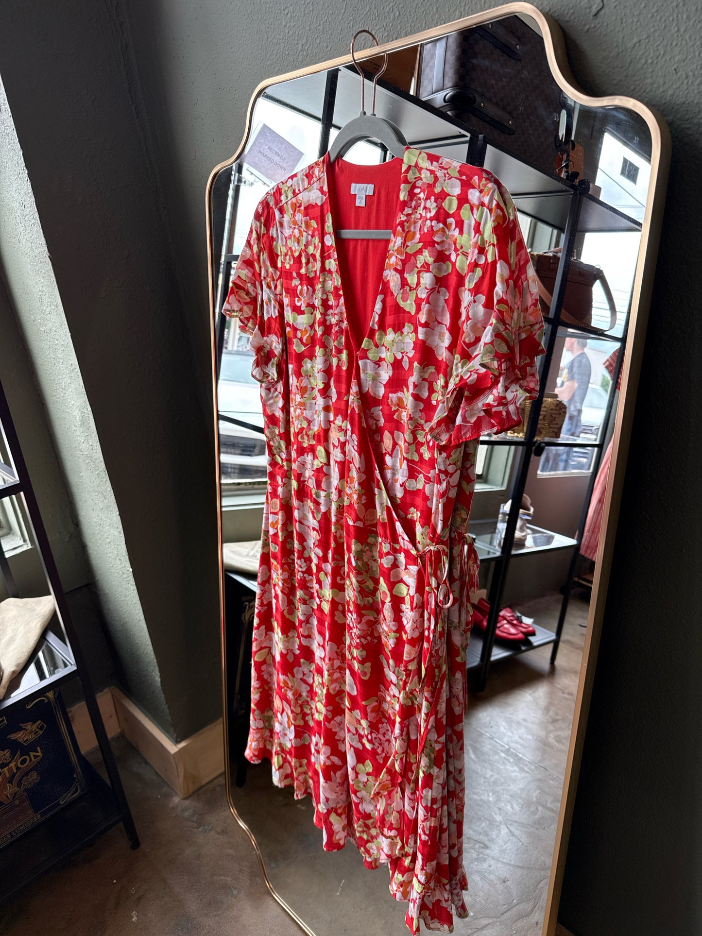 J Jill Size M Red Dress