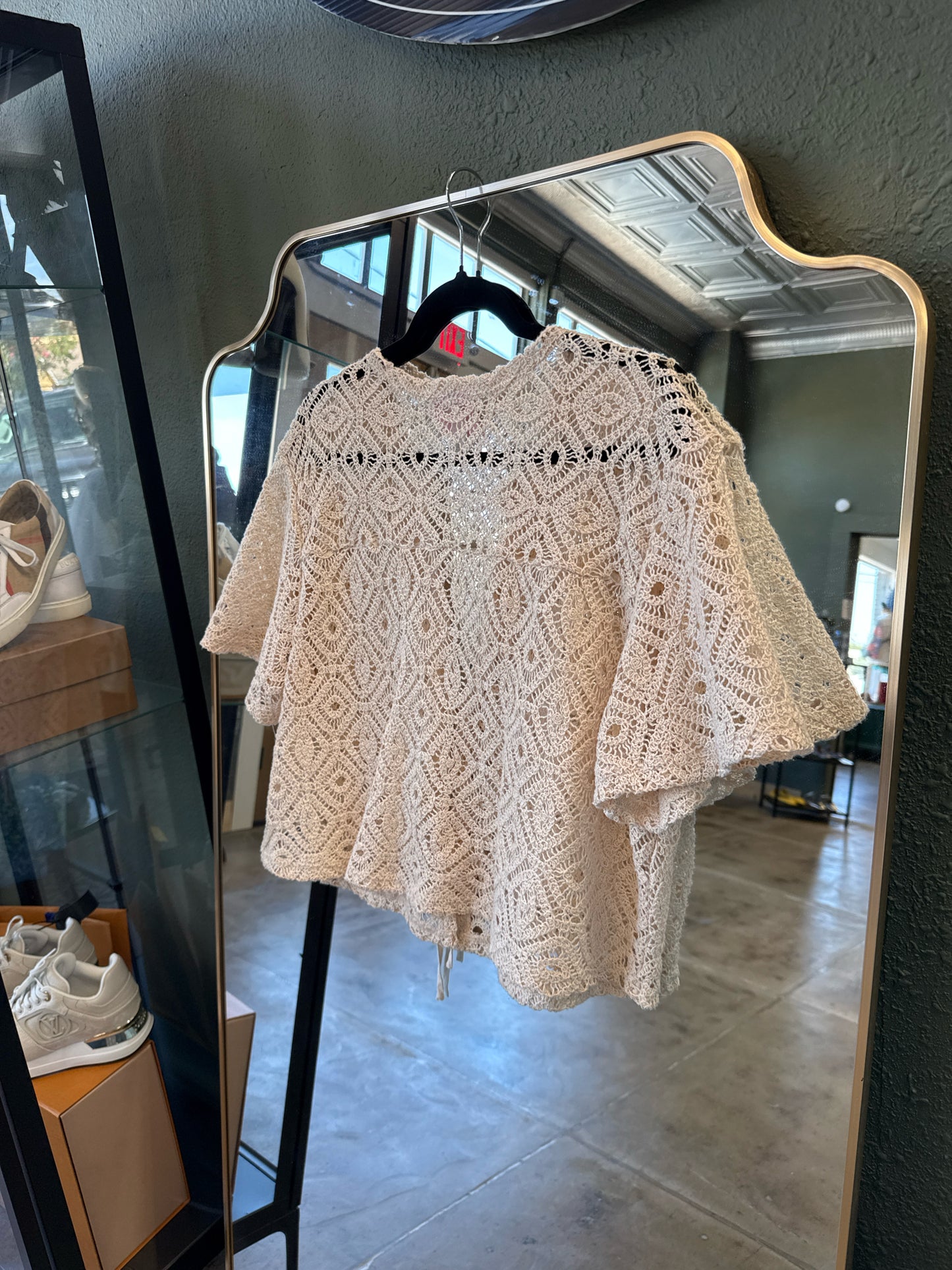 Future Collective Size L Cream Top