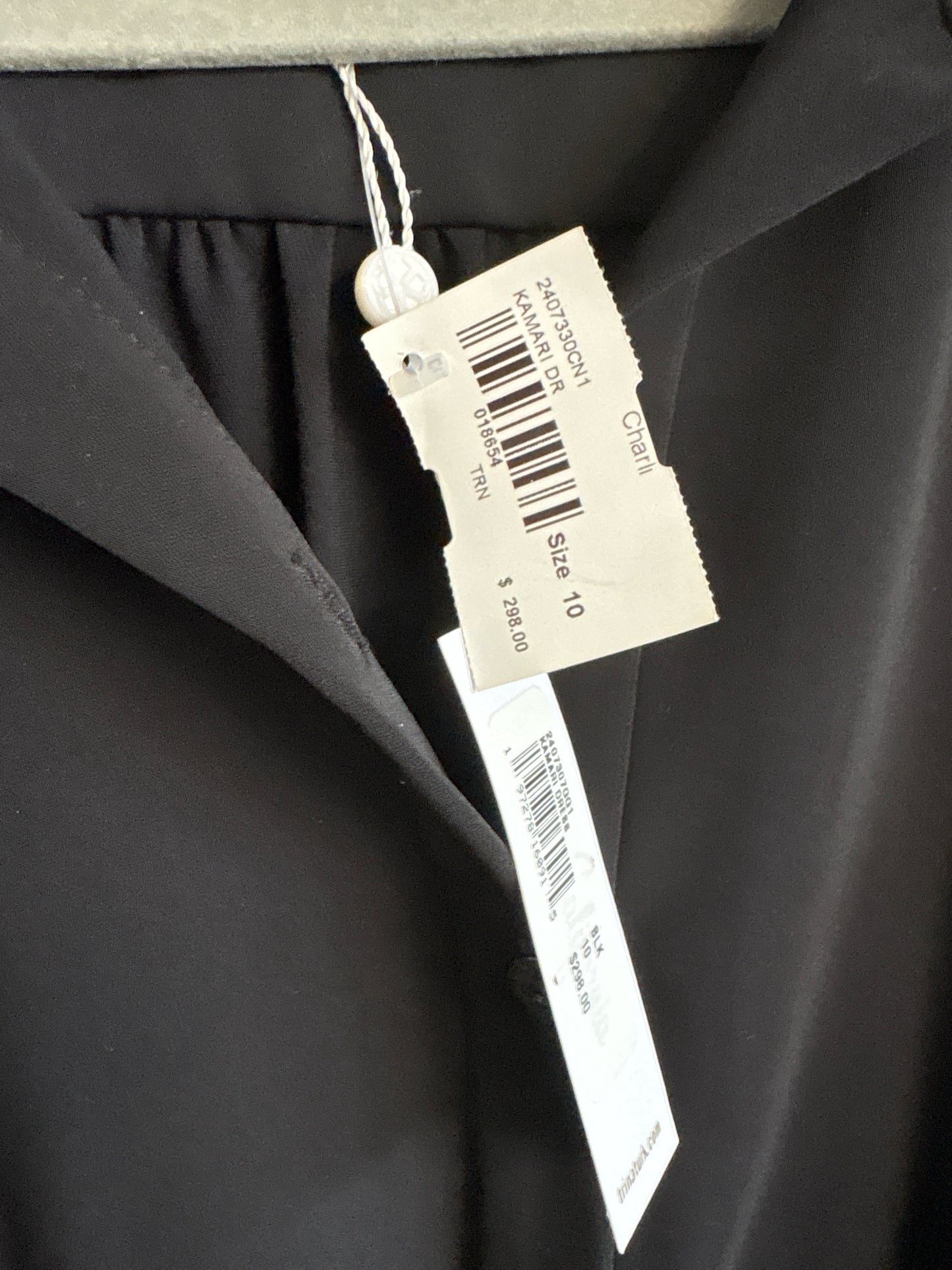 Trina Turk Size 10 Black Dress