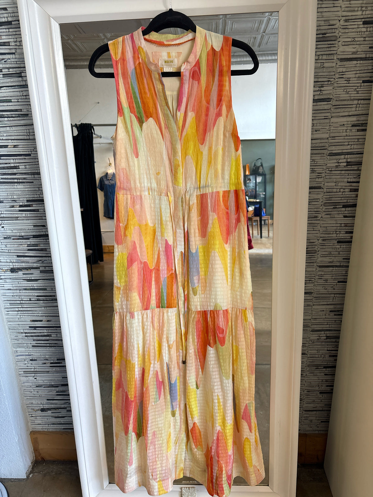 Maeve Size 6 Multi-Color Dress