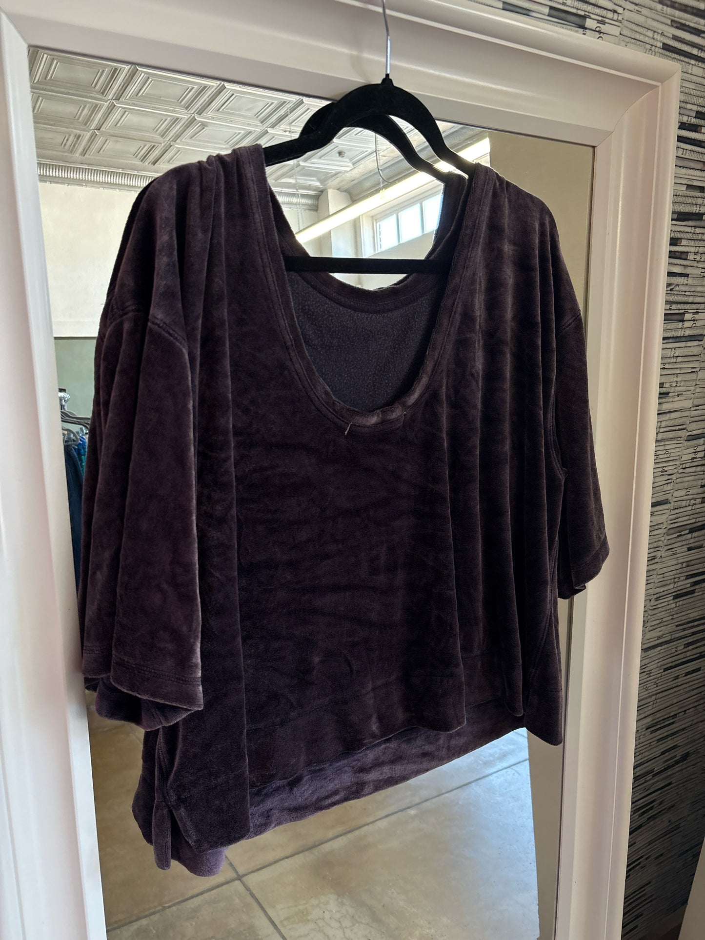 We The Free Size S Purple Top