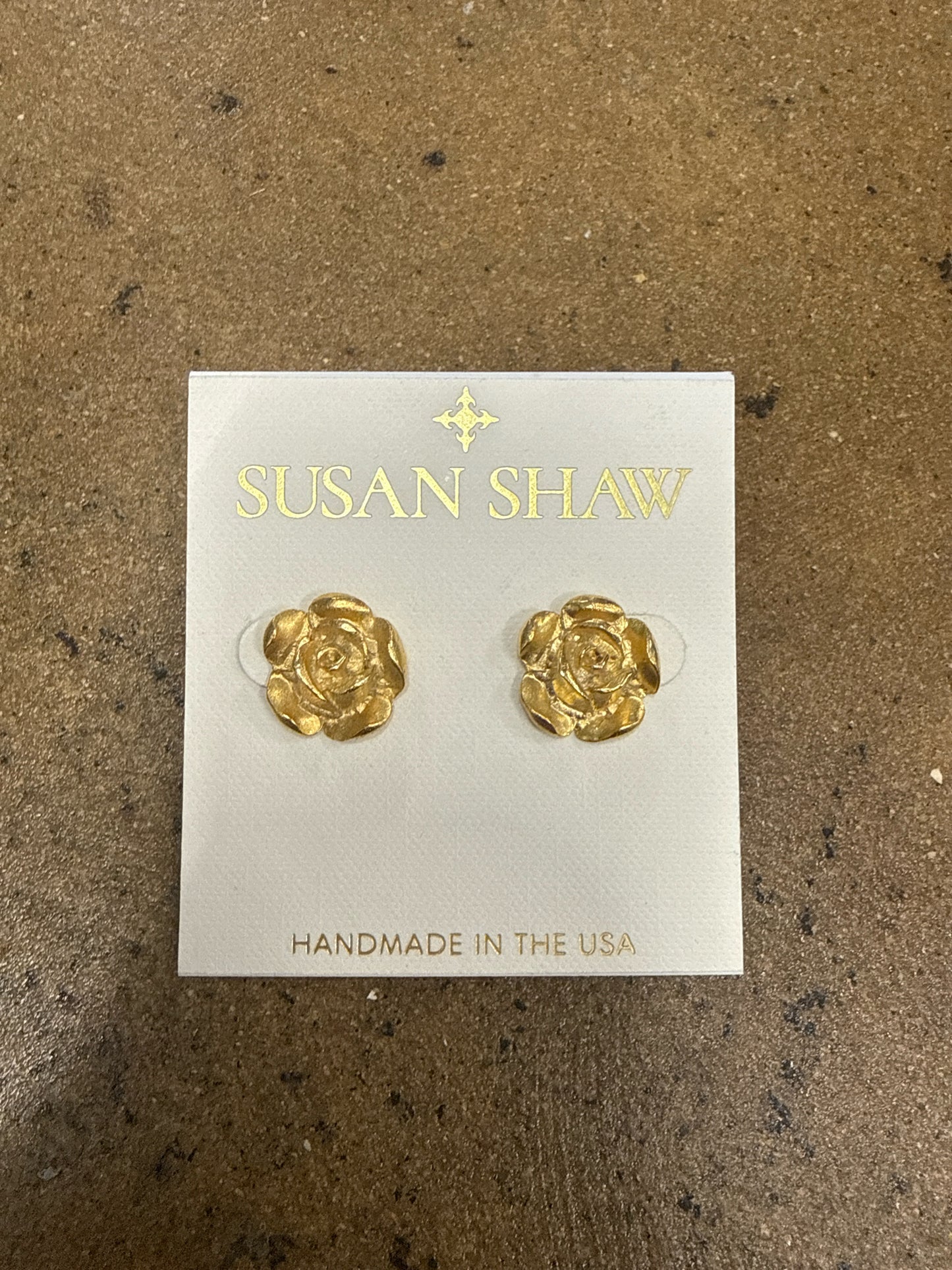 Susan Shaw Gold Earrings