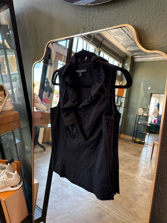 Lafayette 148 Size 6 Black Top