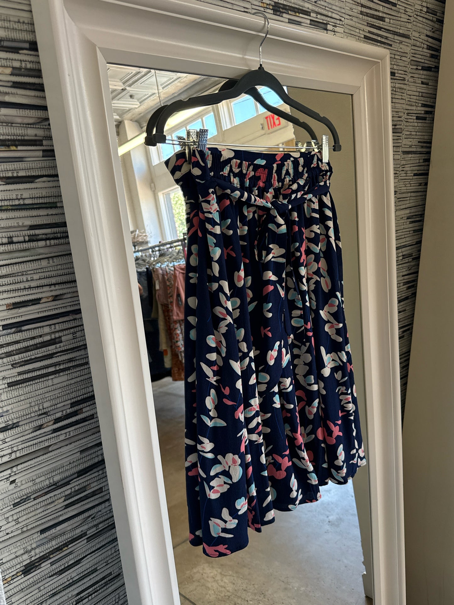 TALBOTS Size MP Navy Skirt