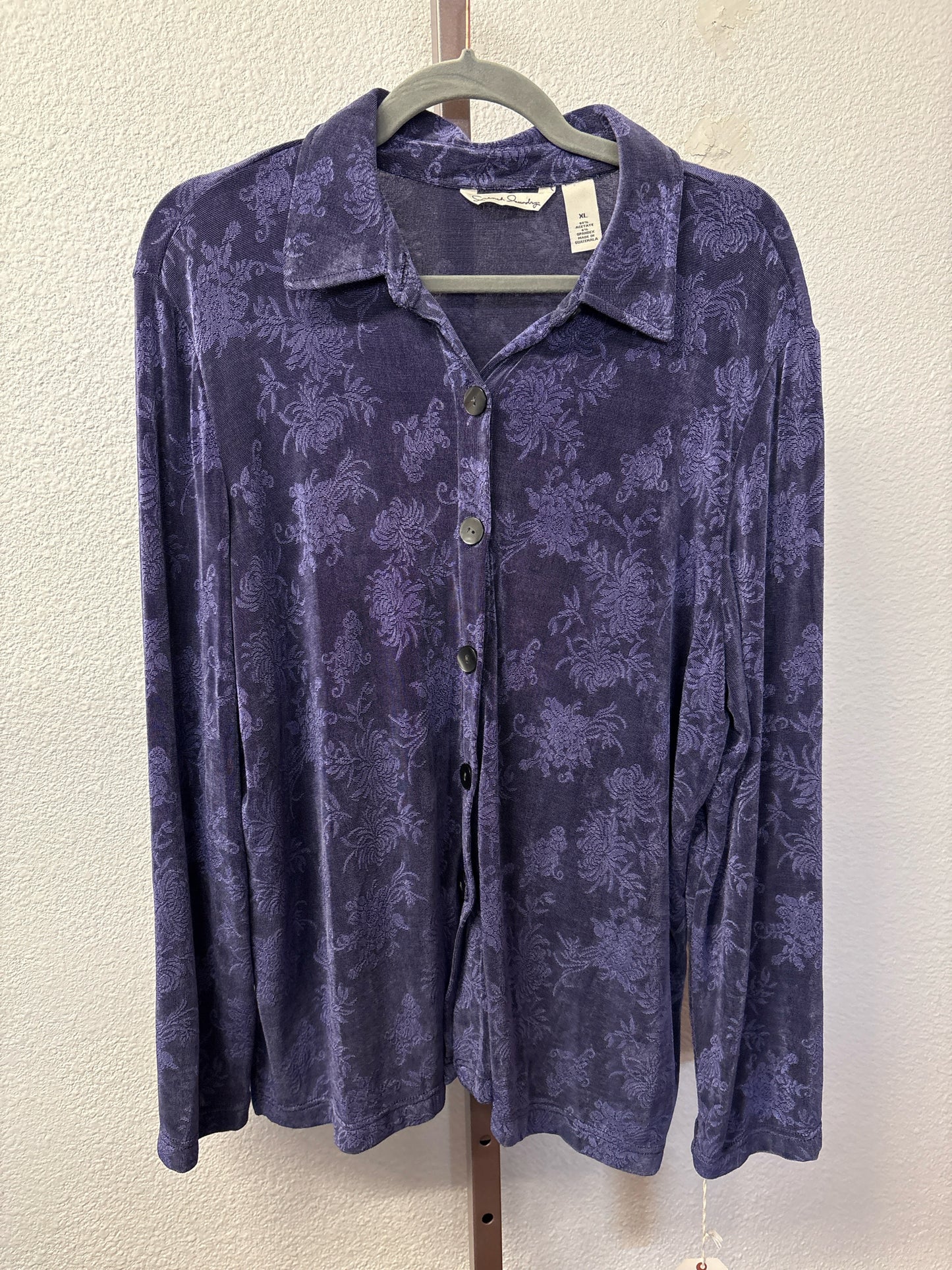 French Laundry Size XL indigo Top