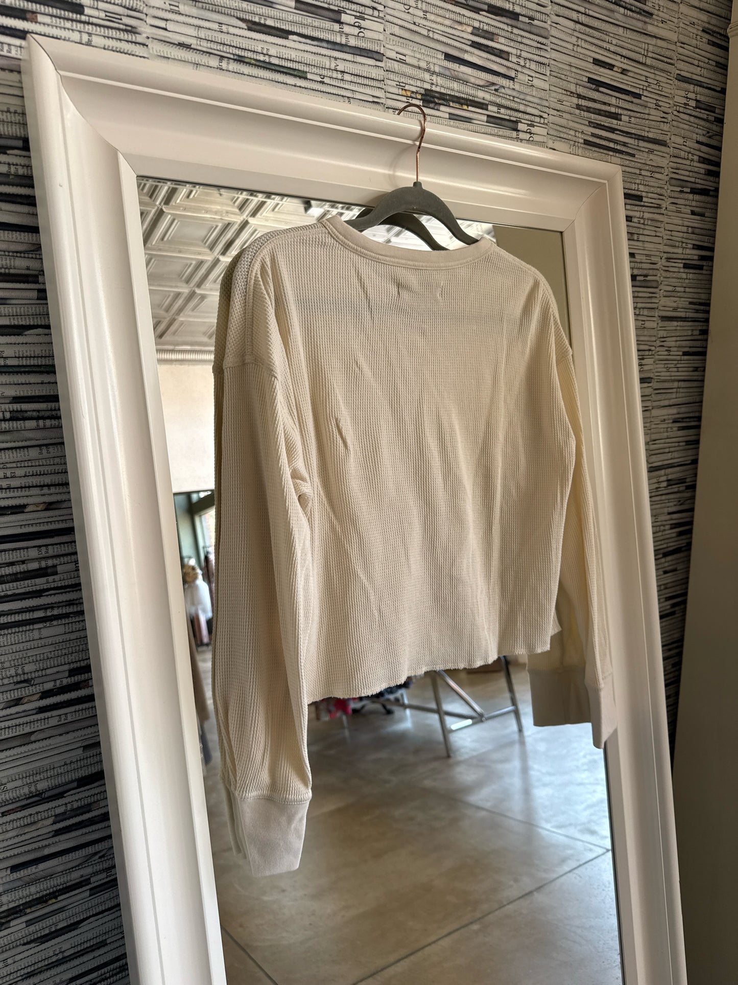 Everlane Size S Cream Cardigan