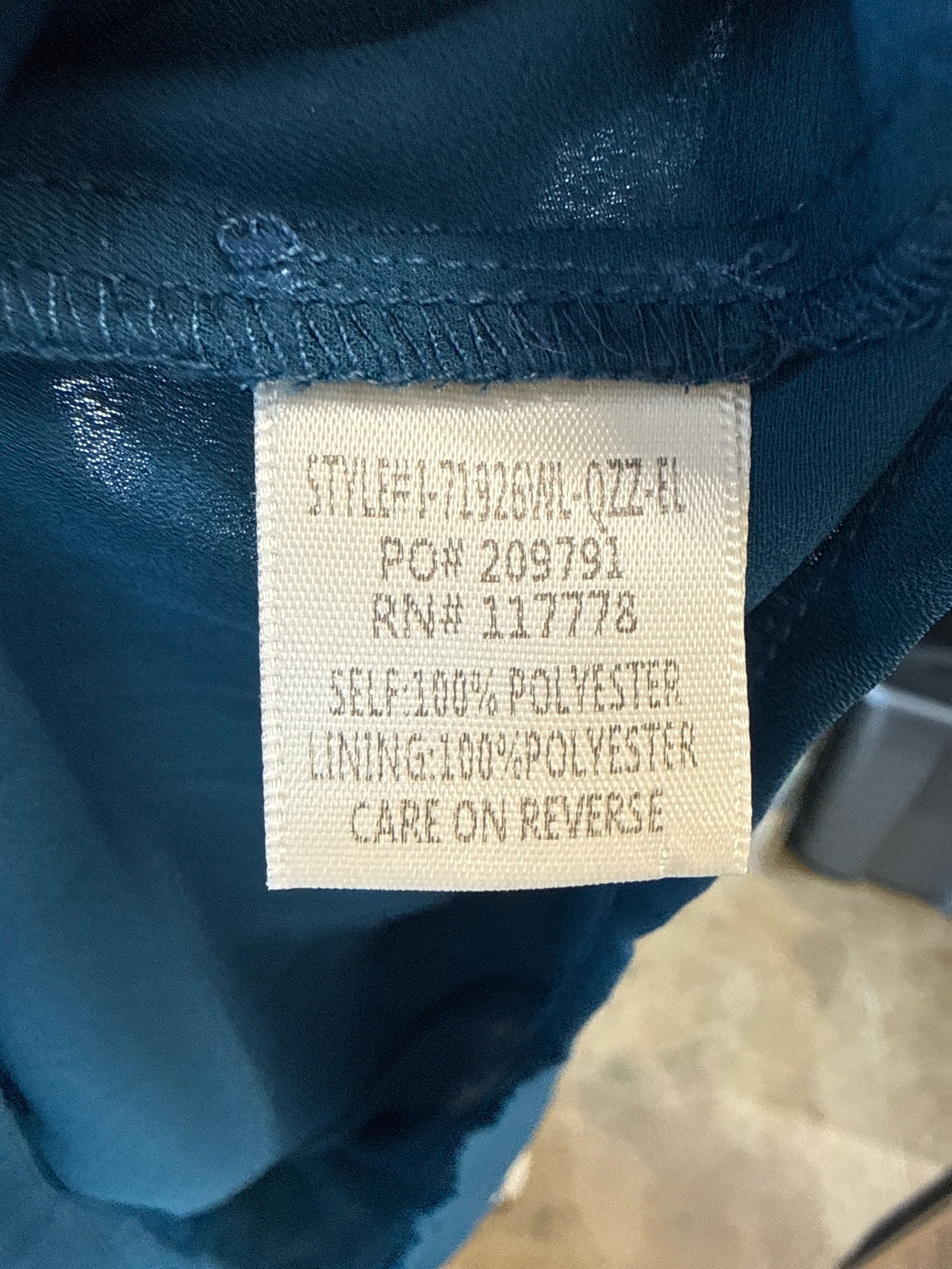 lovestitch Size S Teal Dress