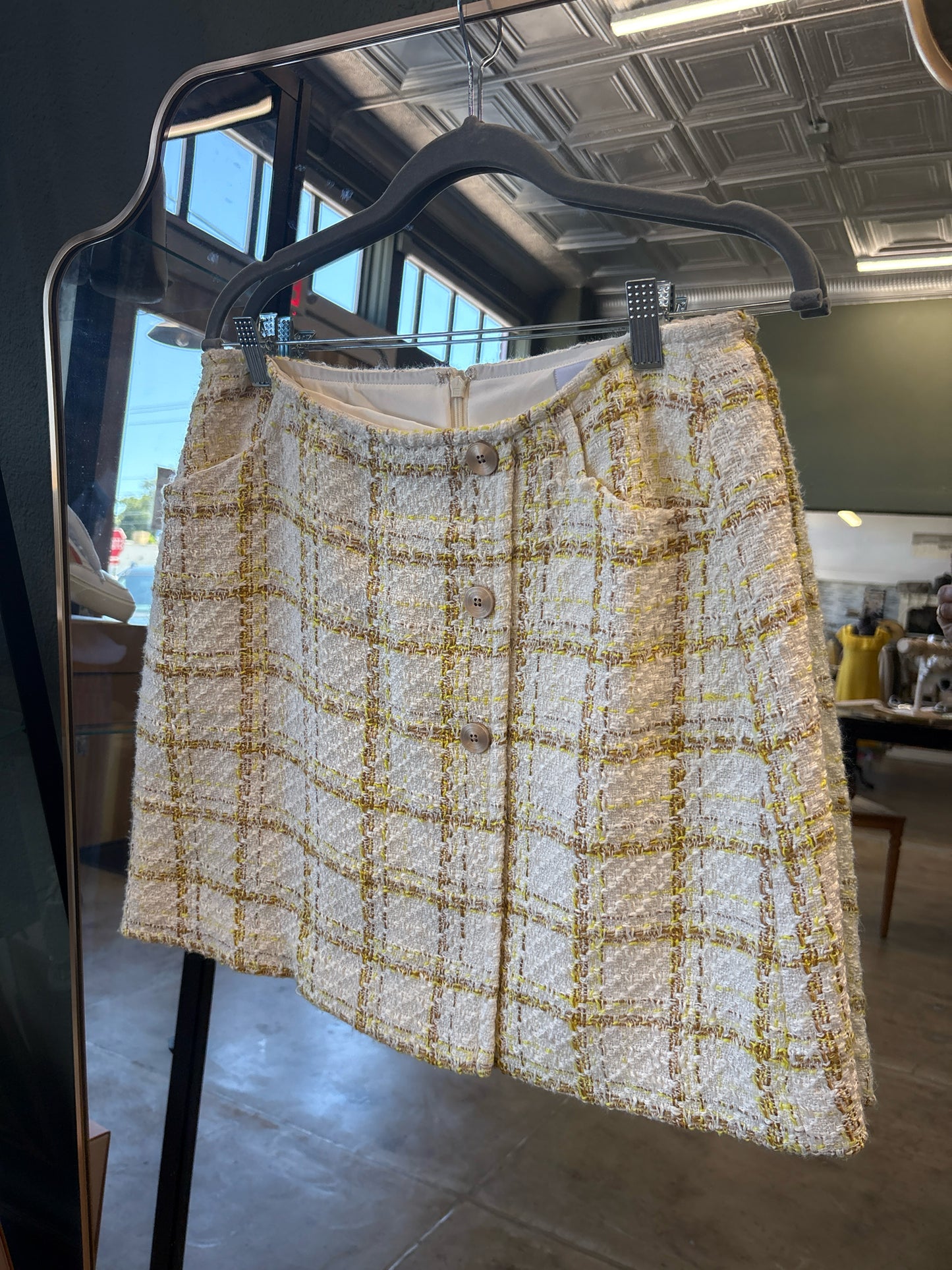Cabi Size M/8 white multi Two Piece Set