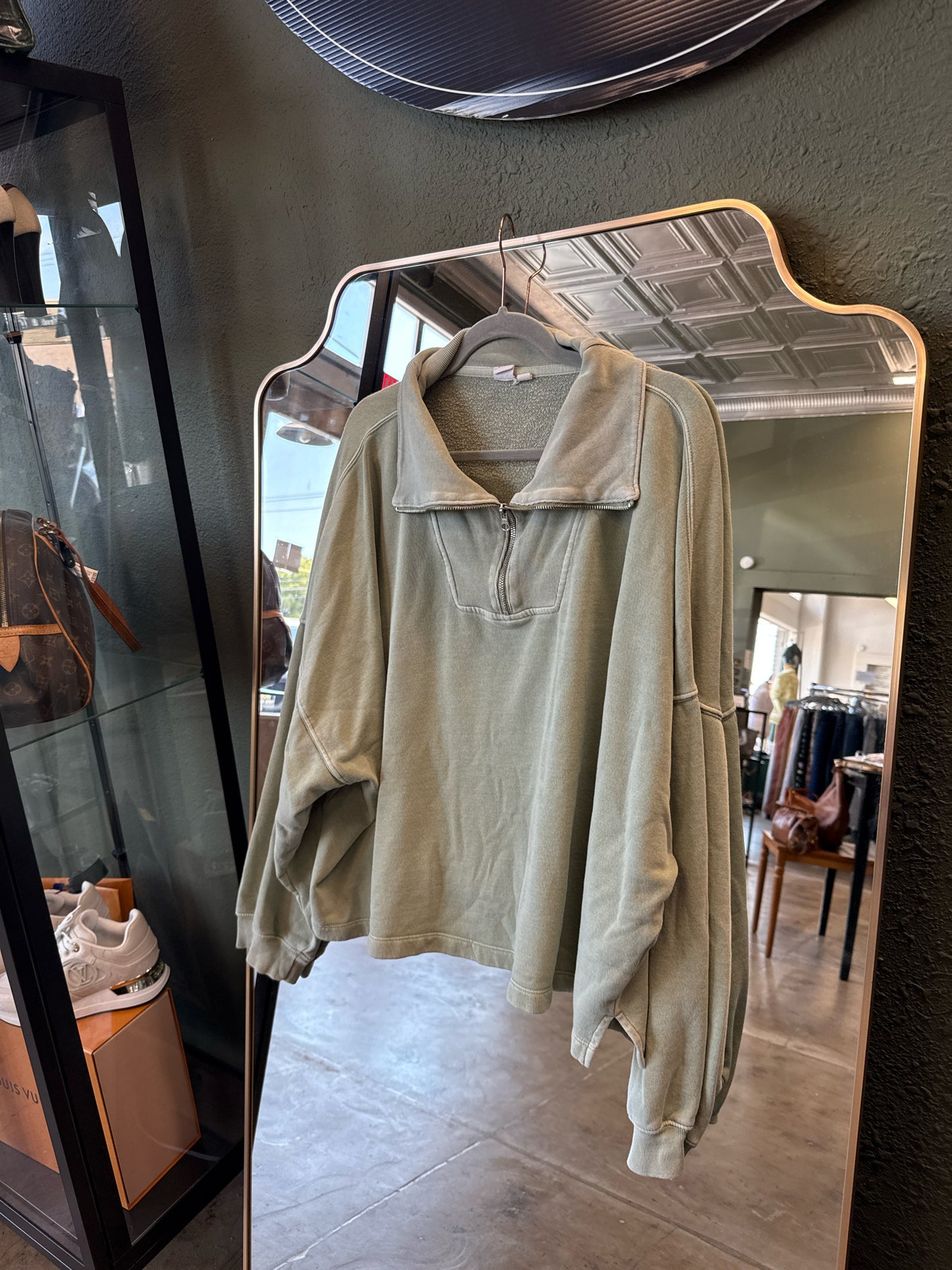 GAP Size XXL Green Sweatshirt/Hoodie