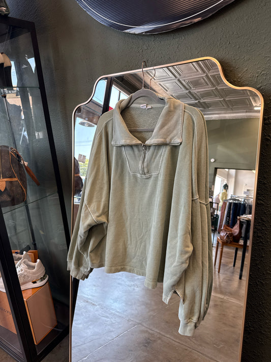 GAP Size XXL Green Sweatshirt/Hoodie
