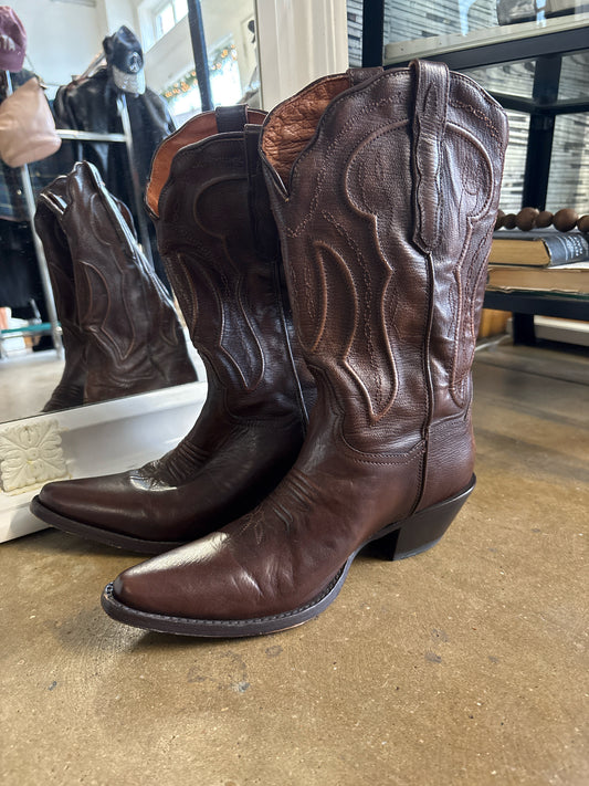 Dan Post Boots Shoe Size 10 Brown Boots