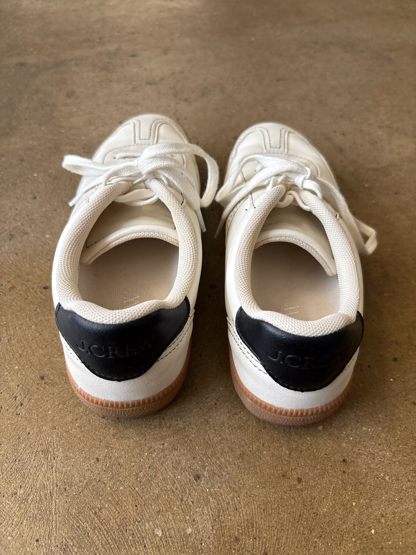J. CREW Shoe Size 5 Ivory Sneakers