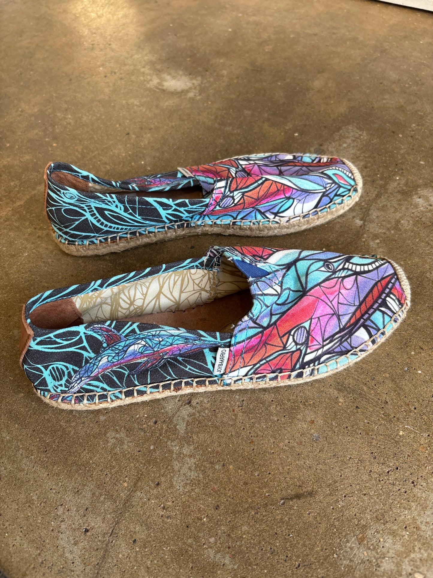 Joy & Mario Shoe Size 8.5 multi Loafers