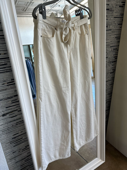 LOFT Size 28 Cream Pants