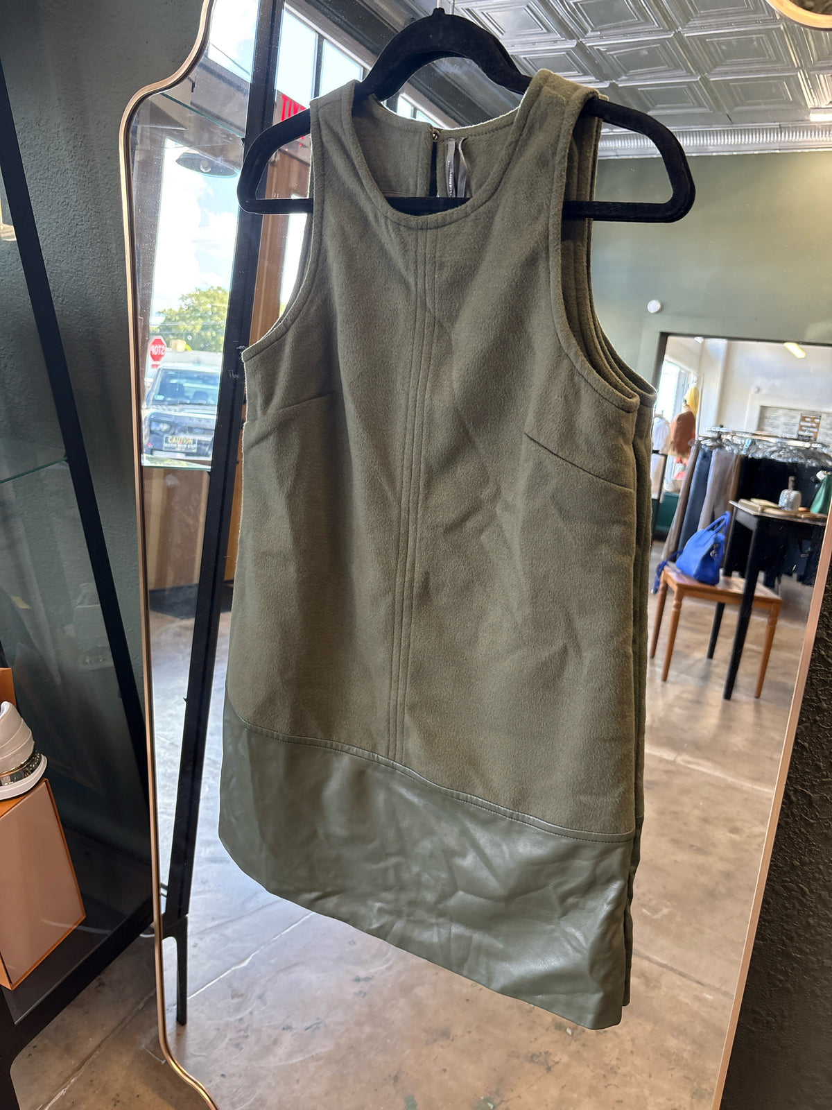 Anthropologie Size S Forest Green Dress
