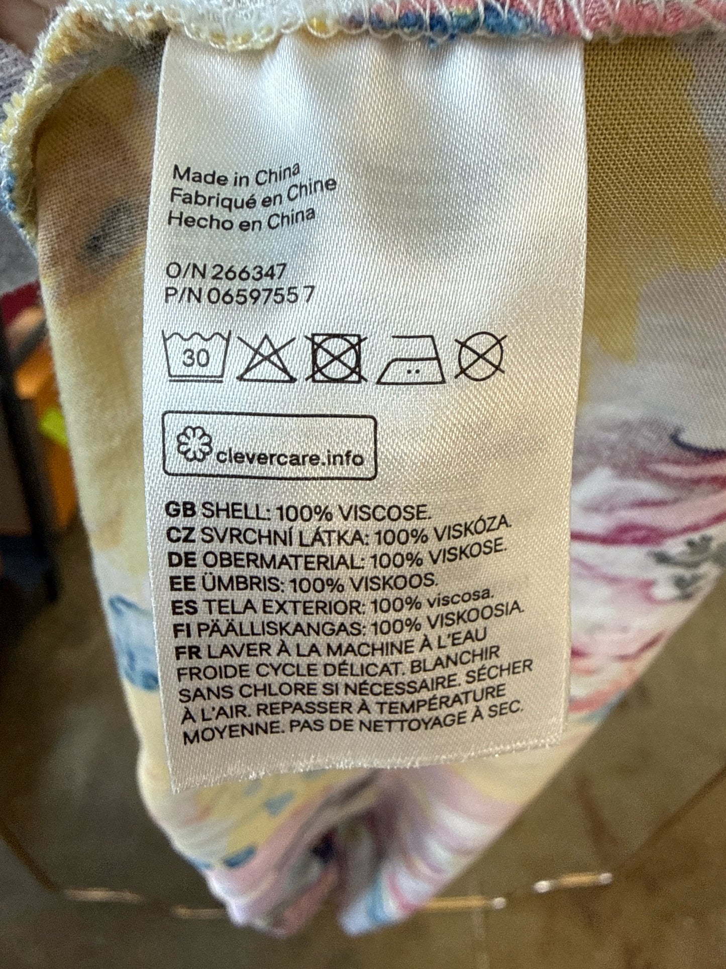 H&M Size 6 multi Dress