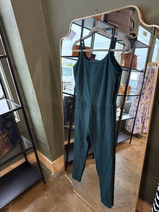 Beyond Yoga Size L Green Romper