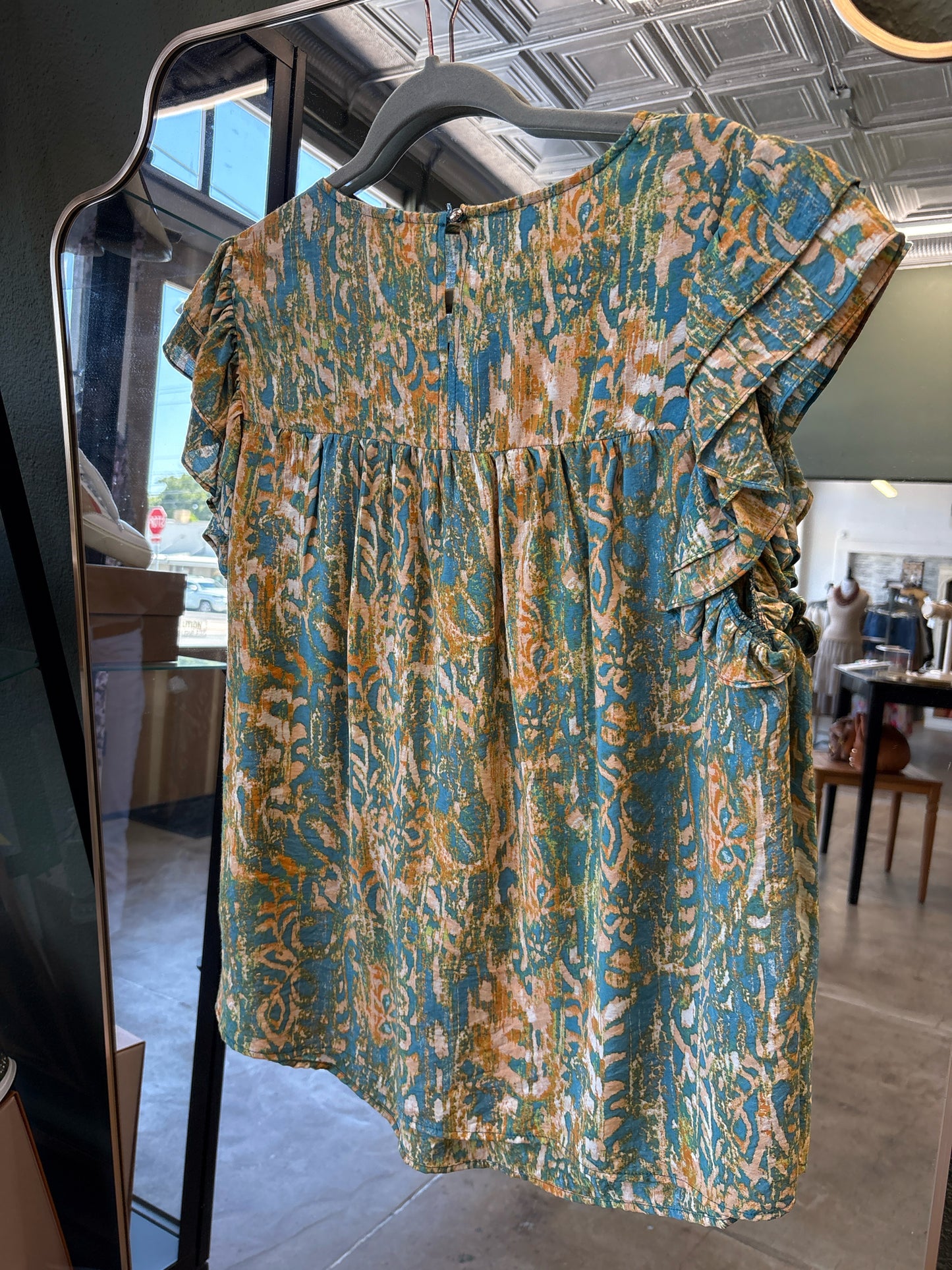 Savanna Jane Size 1X multi Top