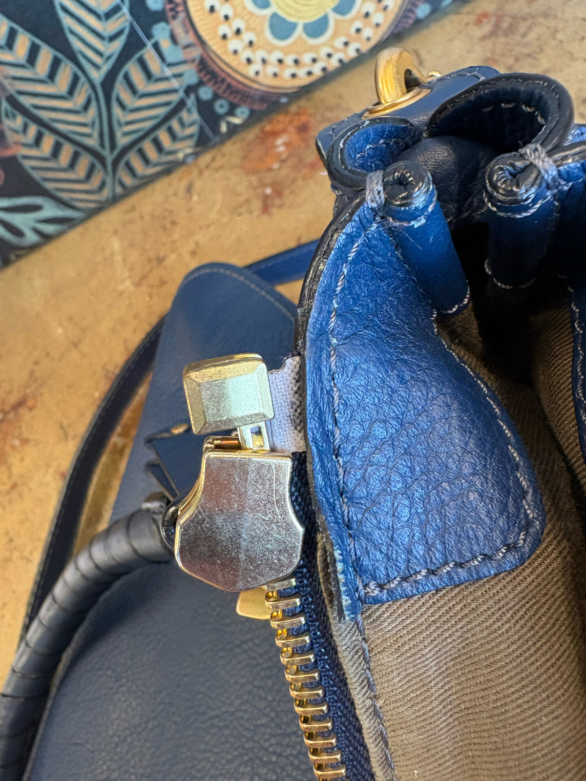 Chloe Navy Luxury