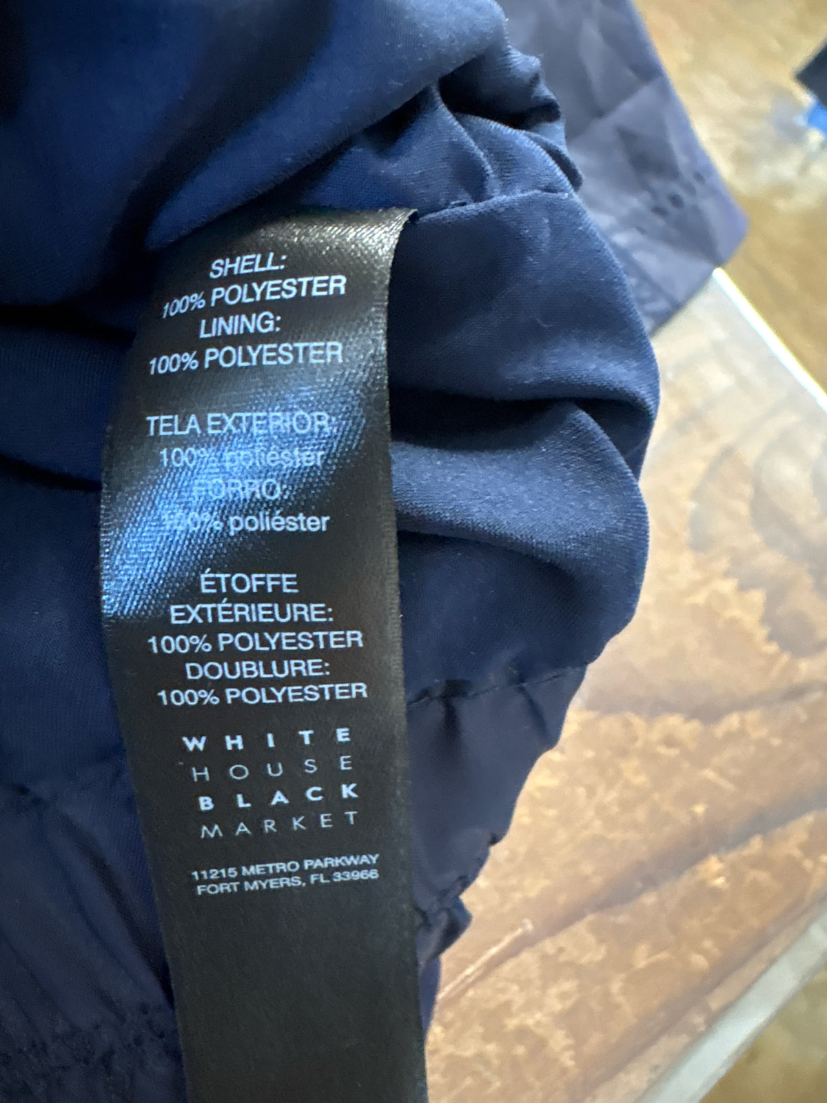 WhiteHouseBlackMrkt Size S Navy Jacket