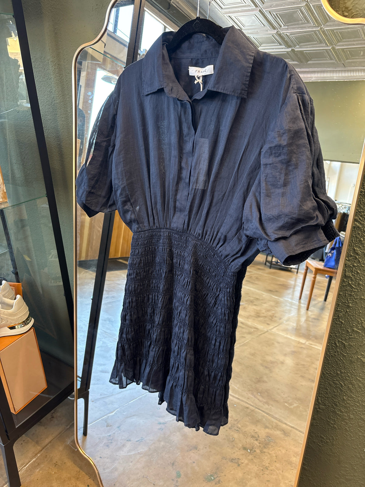 FRAME Size S/P Navy Dress