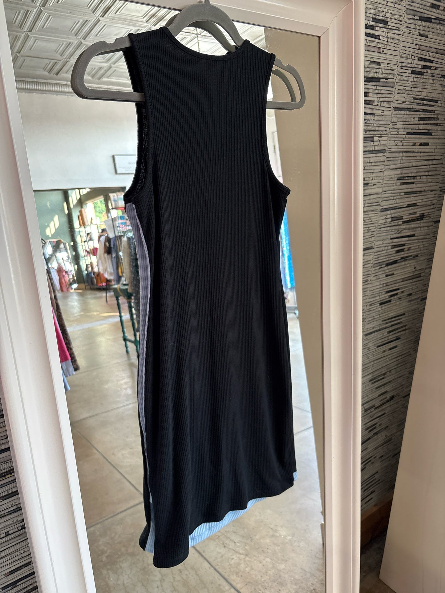 vero moda Size XS Black + Blue Dress