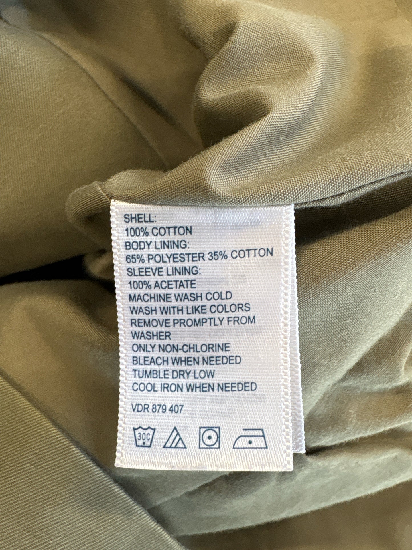 Nautica Size 4 Olive Green Jacket