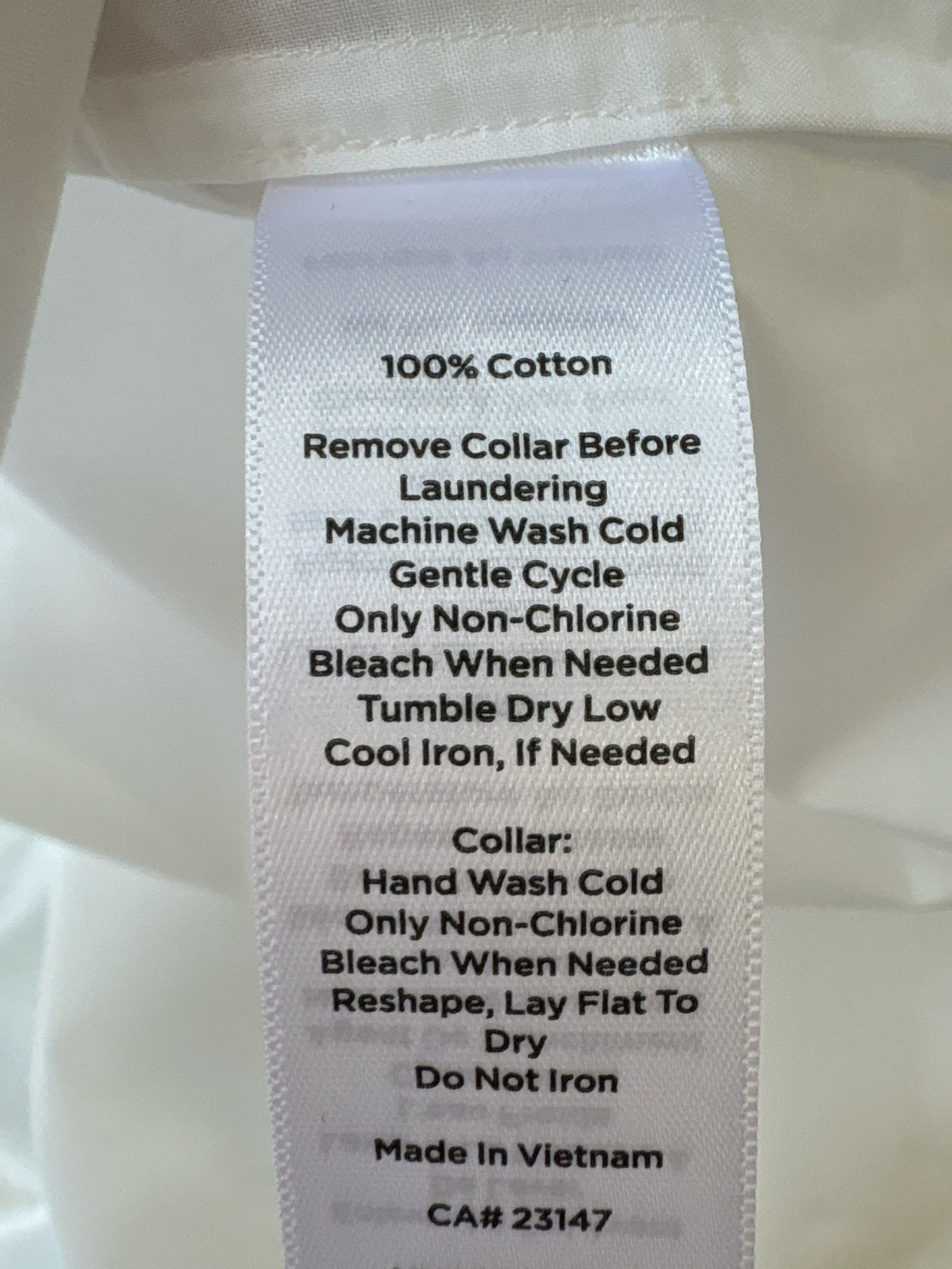 TALBOTS Size MP White Embellished Top