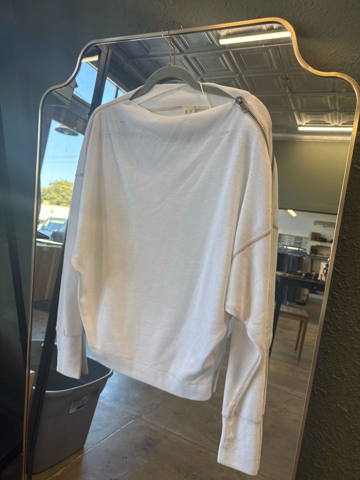We The Free Size S White Sweatshirt/Hoodie