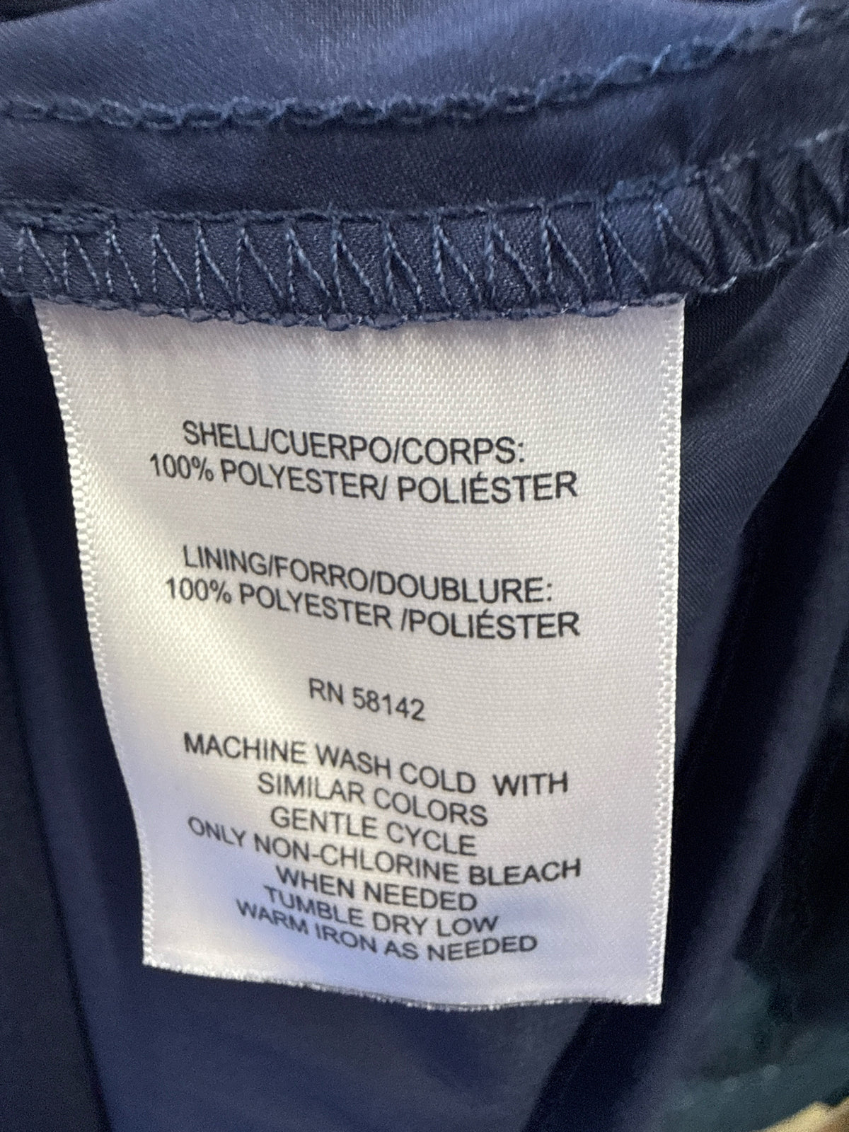 Maggy London Size 12 Navy Dress