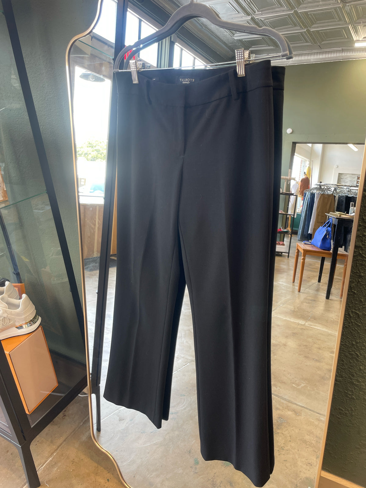 TALBOTS Size 8 Black Pants