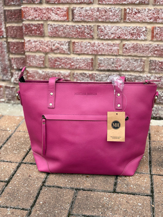 Montana Hudson Bright Pink Tote Bag