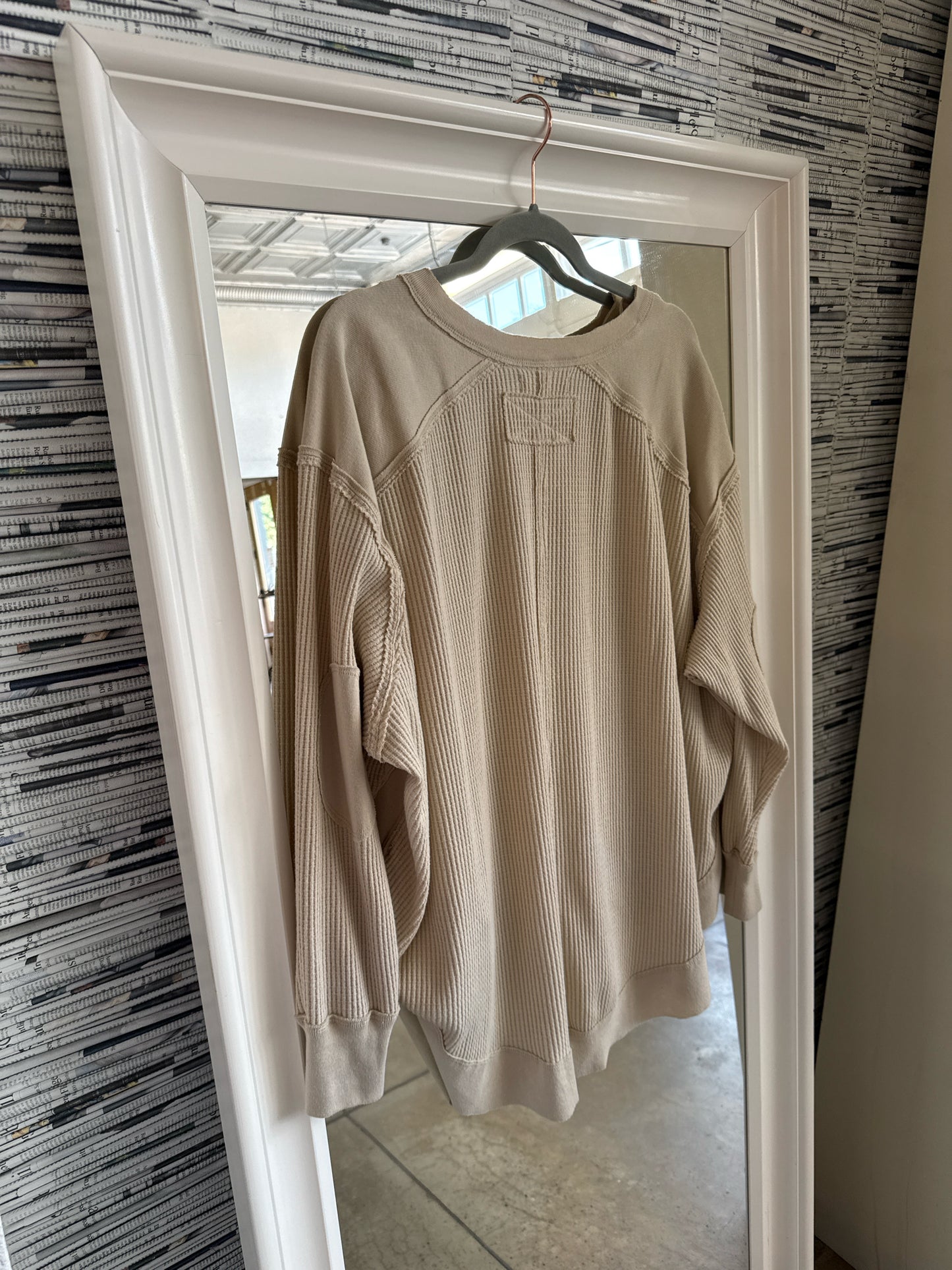 We The Free Size S Tan Pullover/Hoodie
