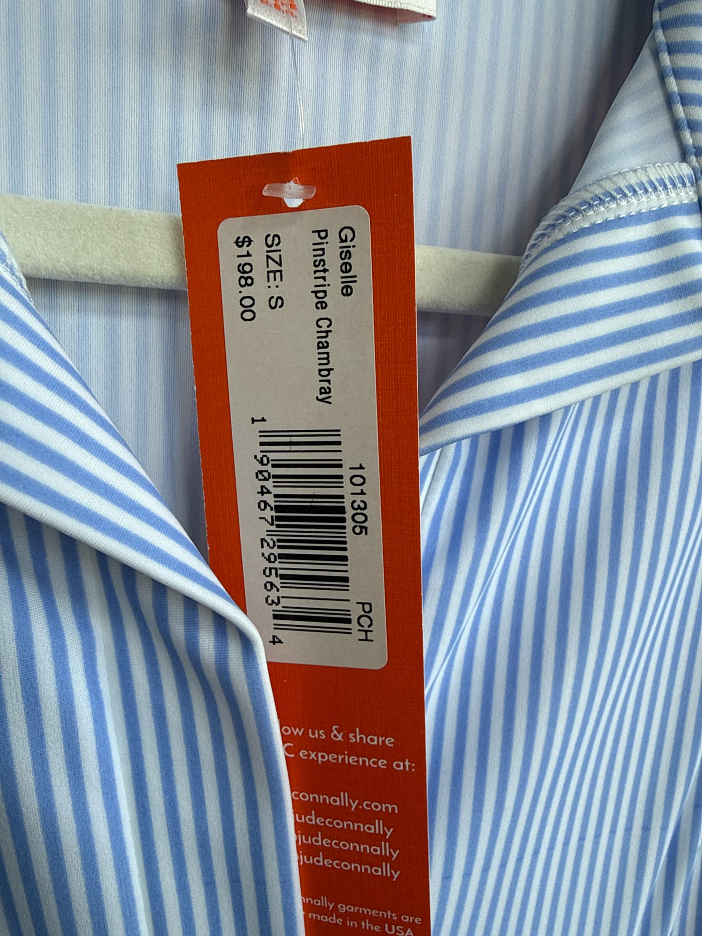 JUDE CONNALLY Size S Blue/White Dress
