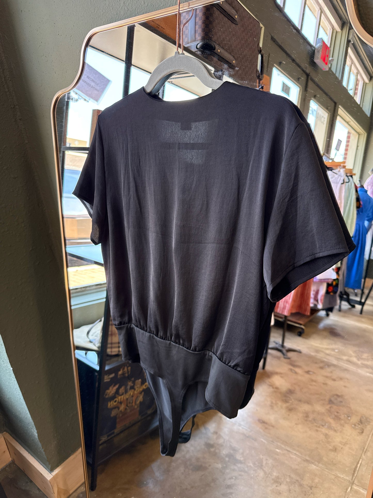 Open Edit Size M Black Bodysuit