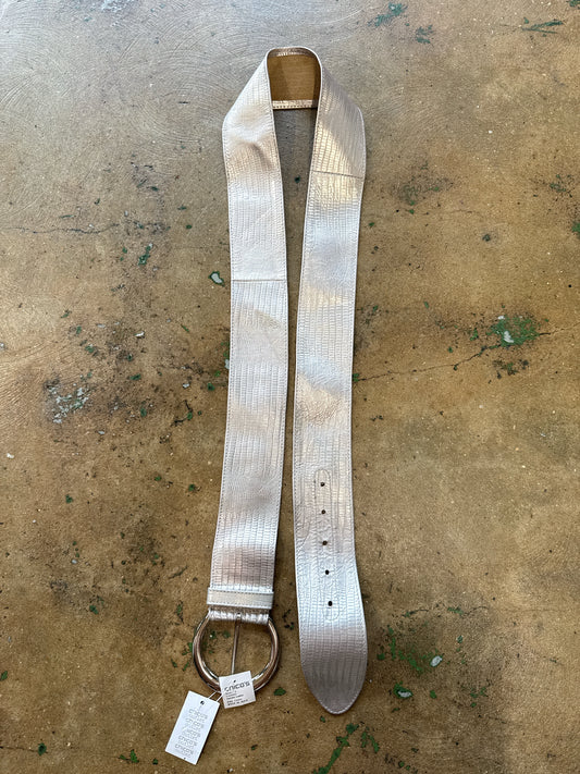 CHICO'S Silver Belt