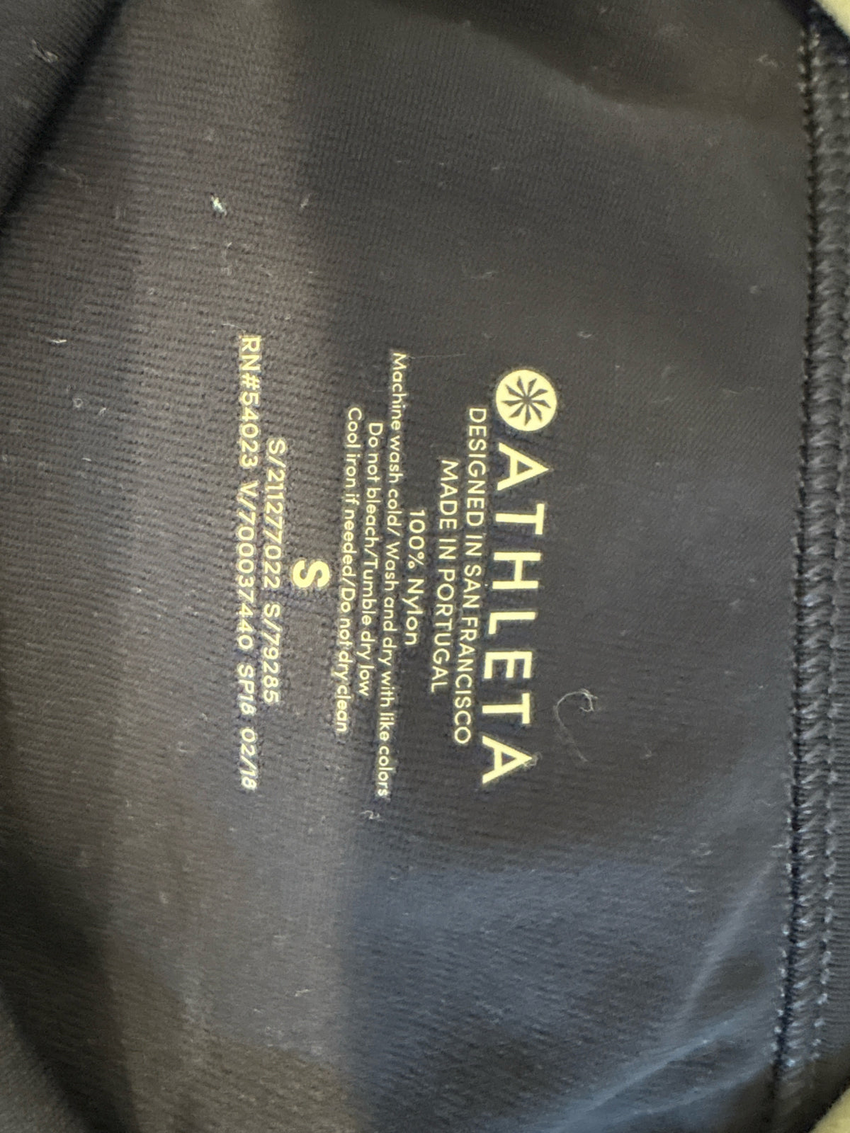 ATHLETA Size S Navy Top