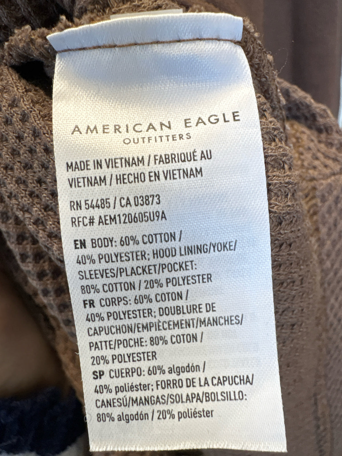 American Eagle Size M Brown Sweater