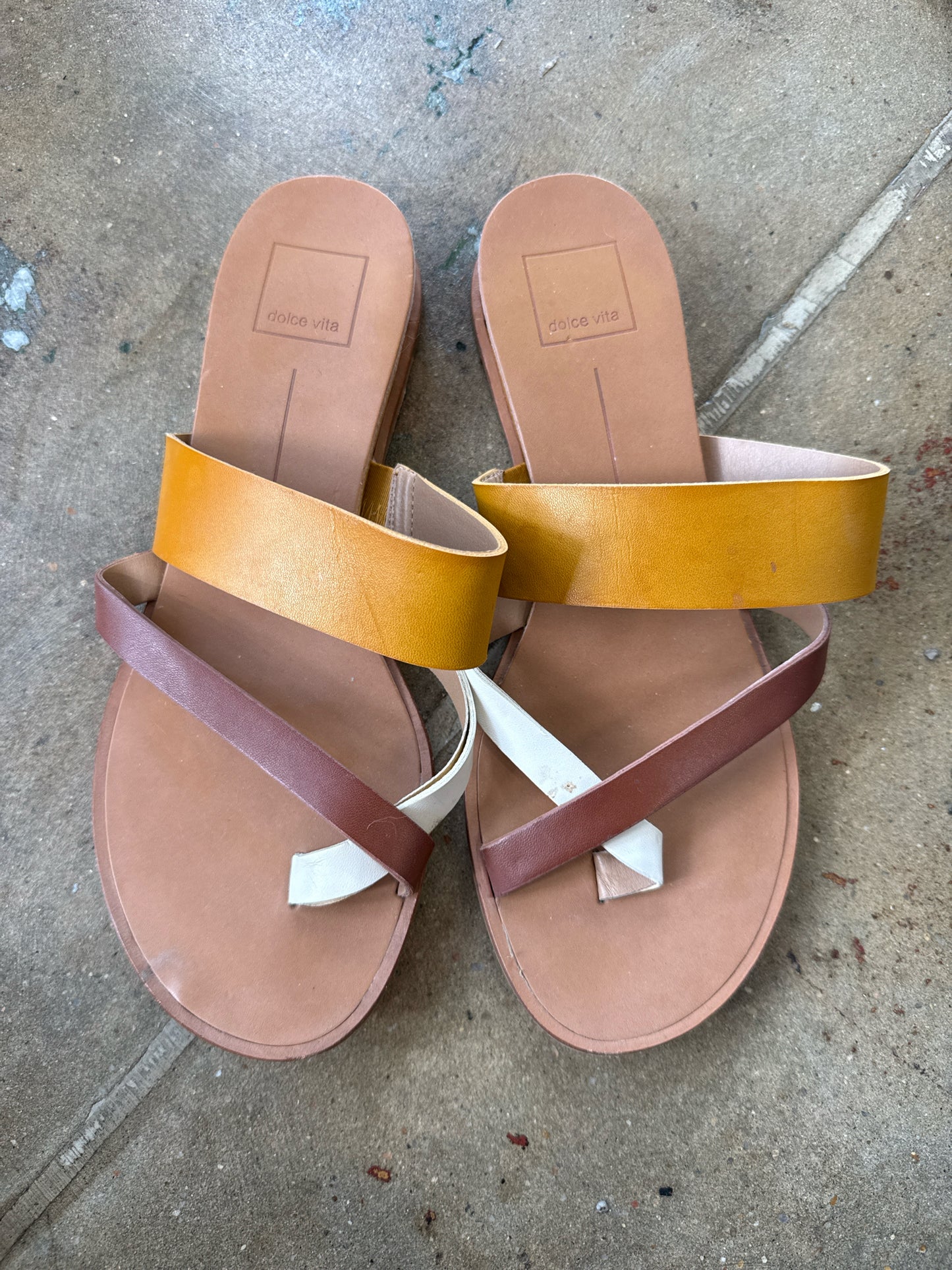 Dolce Vita Shoe Size 8.5 Brown Sandals
