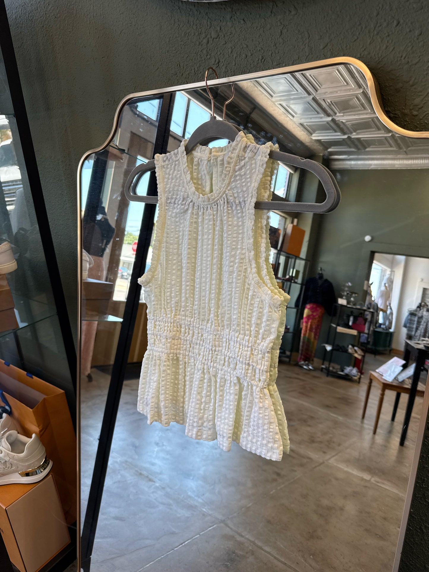 Maeve Size XXS White Top