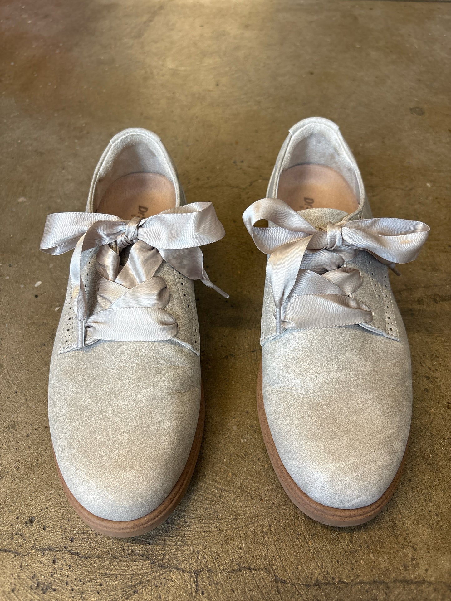 dr scholls Shoe Size 6.5 Gray/Cream Loafers