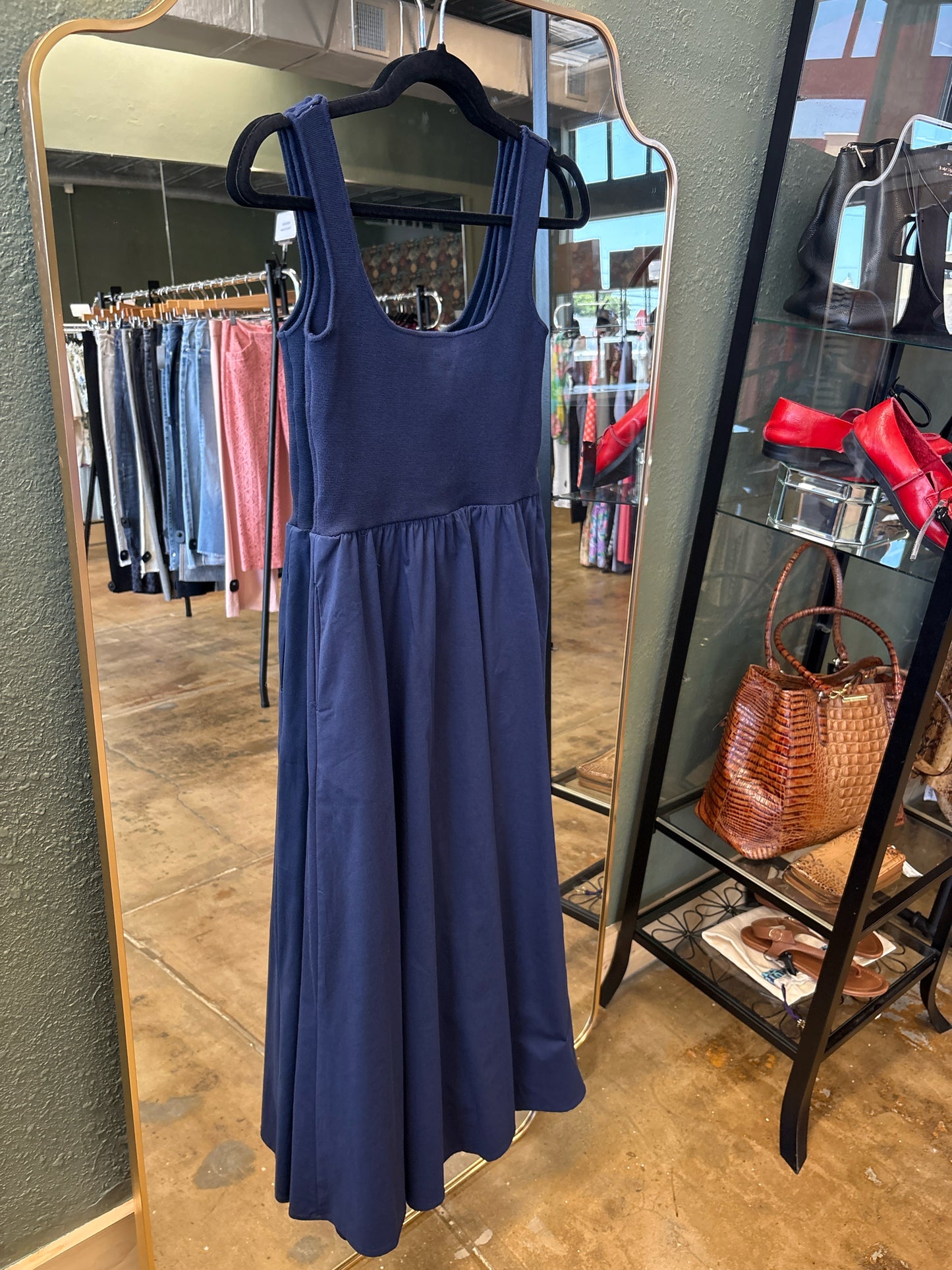 All Row Size S Navy Dress