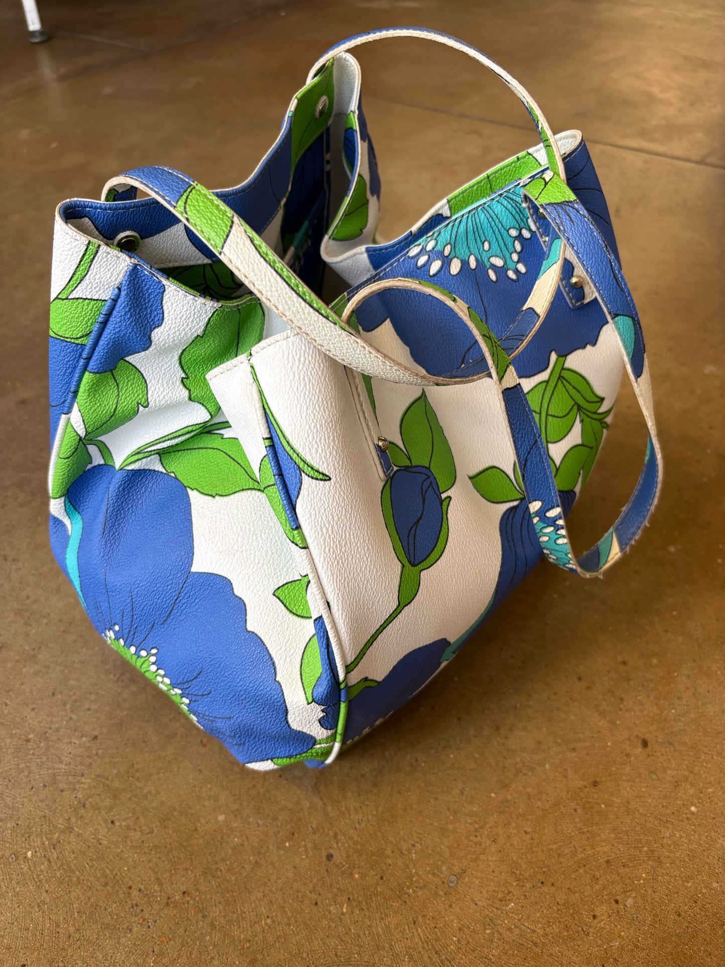 Kate Spade Blue/Green/White Bag